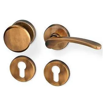 Dveřní kování Act servis JANA-R klika-koule čes.bronz pravá