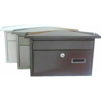 Poštovní schránka Poštovní schránka KT01 hnědá 380x235x100mm "X"CH