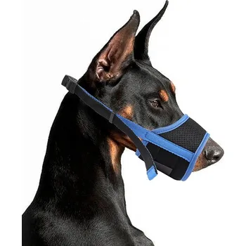 Náhubek pro psa Náhubek pro psa prodyšný se síťkou a nastavitelným zapínáním, velikost XS