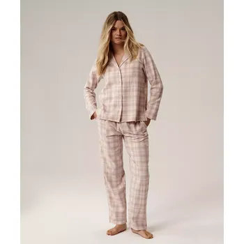Dámské oblečení Dámské pyžamo Atlantic Atlantic bílá | šedá | růžová 3452776