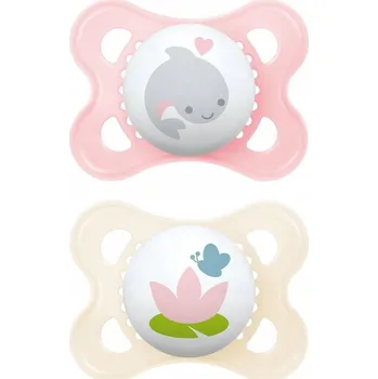 dudlíky Symetrické silikonové Dudlík Mam 2 m +