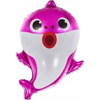 Balónek FÓLIOVÝ BALÓNEK K NAROZENINÁM ŽRALOK BABY RŮŽOVÝ