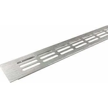 Větrací mřížka Větrací mřížka 80x400 imitace NEREZ