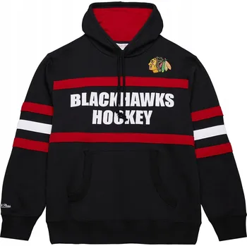 Pánská mikina Pánská mikina Chicago Blackhawks NHL Head Coach Hoodie Current Logo Velikos