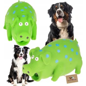 Hračka pro psa Hračka pískací pro psa Wesoły Pupil Hračka pro psy szczeniaka ŚWINKA lateksowa PÍSKACÍ s silným zvukem