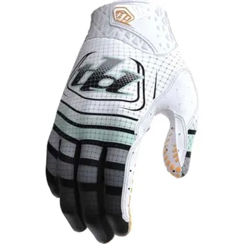 Cyklistické rukavice Rukavice Troy Lee Designs AIR WAVEZ BLEACHED AQUA (40460702), 2XL
