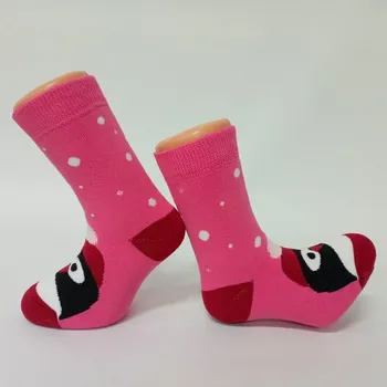 dívčí froté ponožky Trepon s tučňákem růžové velikost 22-24