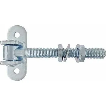 Tesařské kování Závěs seřiditelný M18x138mm bílý zinek