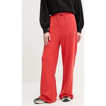 Bavlněné tepláky Puma 629779 červená 29X, vel. M