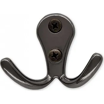 Půlvěšák malý 017 černý nikl