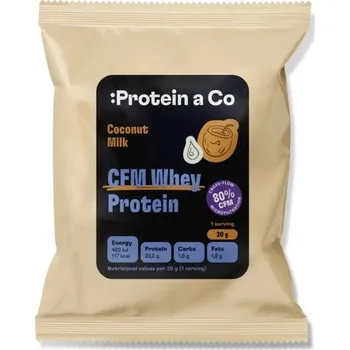 Protein Protein a co CFM WHEY PROTEIN 80 (30 g) - Coconut milk (kokos)