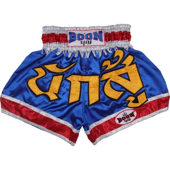 Thajské trenky Boon Blue Warrior Barva: Modrá, Velikost: XXL