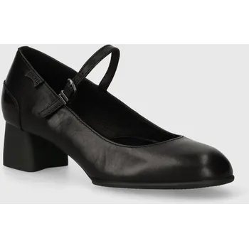 Dámské lodičky Kožené lodičky Camper Katie černá barva, na podpatku, K200694.001 99X, EUR 37