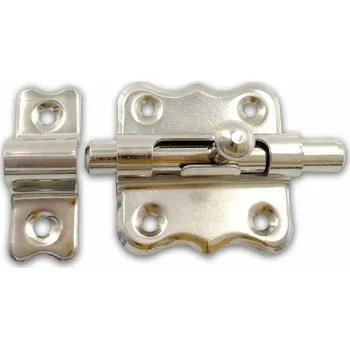 Tesařské kování Zástrč nábytková ozdobná BFX 40mm nikl