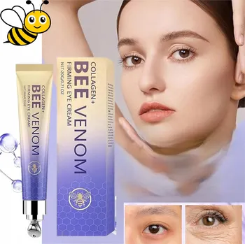 Pleťový krém MAGICKÝ KRÉM POD OČI S VČELÍM JEDEM KOLAGEN NA VÁČKY KRUHY VRÁSKY