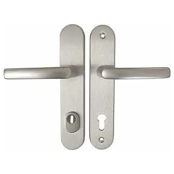 Dveřní kování A4/92 klika-klika s krytkou Al F1 stř.elox