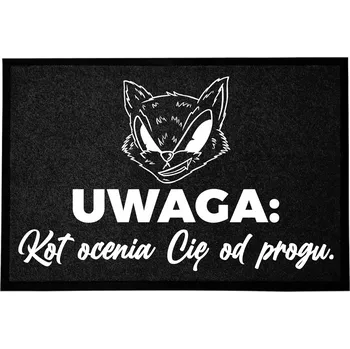 VSTUPNÍ ROHOŽKA POHODLNÁ VTIPNÁ S POTISKEM ANTRACIT 40X60 PROTISKLUZOVÁ