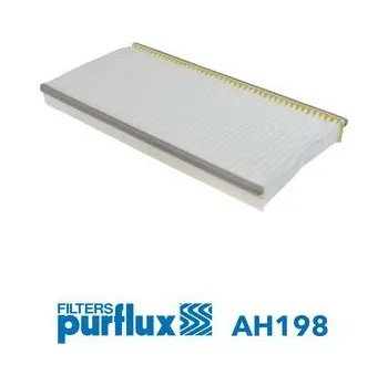 Ventilátor topení a klimatizace Filtr, vzduch v interiéru PURFLUX AH198