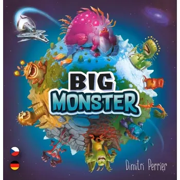 Desková hra Big Monster půjčovna her (Lovci krystalů a monster PŮJČOVNA)