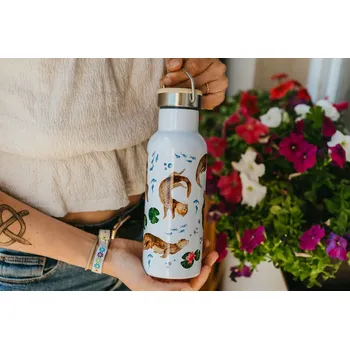 Termoska ePiPí Termoska bambus - Vydry Objem: 500ml