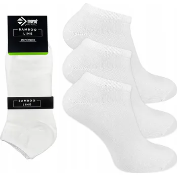 Pánské ponožky Pánské ponožky MORAJ bambusové kotníkové ponožky 3-BALENÍ - 43-45