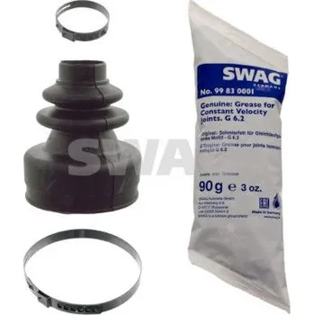 Hřídel nápravy Sada měchů, hnací hřídel SWAG 70 91 4906