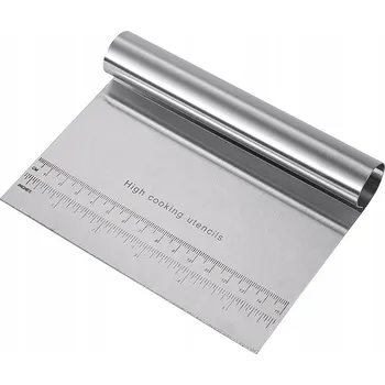 Kuchyňská stěrka Stěrka stěrka škrabka na koláče a dorty 15 cm špachtle se stupnicí