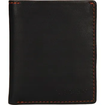 Peněženka Lagen peněženka z pravé kůže hnědá - muž