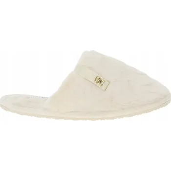Dámské pantofle Dámské Pantofle Comfort Home Slipper Tommy Hilfiger Ecru 35/36 FW0FW08138