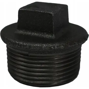 Fitinka Litina zátka 1 1/2" (6/4") černá