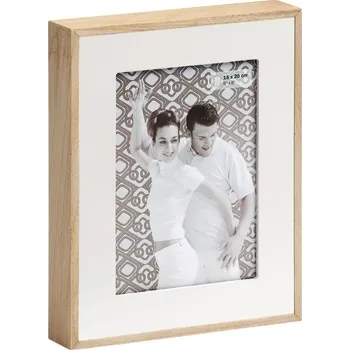 Fotoalbum WALTHER DOUBLE rámeček, natural/bílý