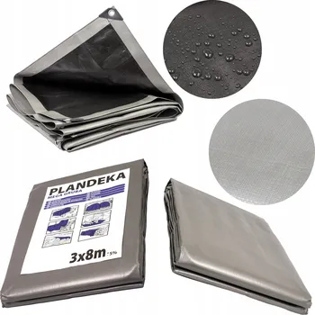 Krycí plachta PLACHTA 3X5m MEGA SILNÁ Zesílená 260g UV+ Mrazuvzdorná