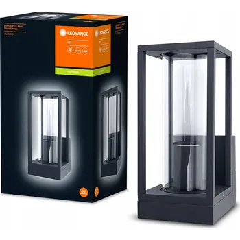 Venkovní osvětlení Venkovní nástěnné svítidlo Ledvance šedé E27 0 W