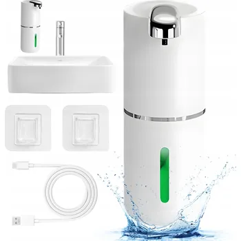 Dávkovač mýdla Bezdotykový dávkovač mýdla na podlahu Bedee 380 ml bílý