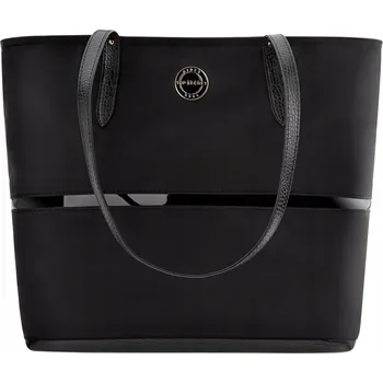 Kabelka Top Secret nákupní taška shopper polyester černá