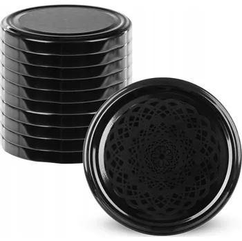 Sklenice ŠROUBOVACÍ VÍČKA NA SKLENICE SKLENICE NA SKLENICE FI89 10 Ks 6-LOCK