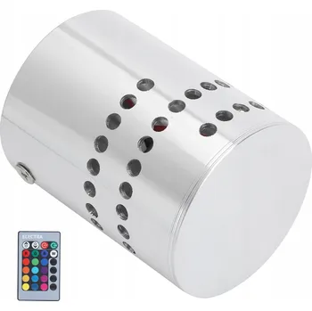 Nástěnné svítidlo 3W RGB Spirální Lampa Stropní svítidlo Nástěnné svítidlo Dálkový Ovladač Lampa VY