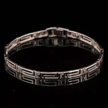 Náramek Stříbrný náramek Ag 10,2 g s moderním designem