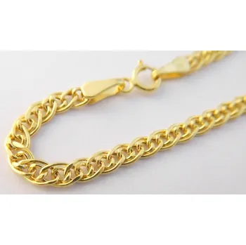 Náramek Klenoty Budín Mohutný pevný silný zlatý náramek 19cm 585/1,78gr HK7137 (Klenoty Budín Mohutný pevný silný zlatý náramek 19cm 585/1,78gr HK7137)