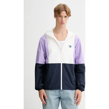 Pánská větrovka Bunda Tommy Jeans DM0DM21393 námořnická modř 59A, vel. XXL