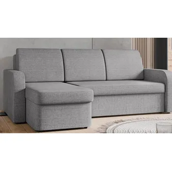 Sedací souprava Rohova sedací souprava Tot, 155 x 210 cm, skladem v tmavě šedé látce Savana 21, univerzální roh