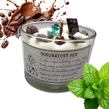 Svíčka ČokoMátový sen 2