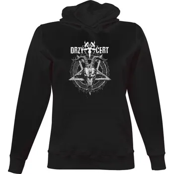 Dámská mikina Dámská mikina s kapucí s potiskem Drzý Čert - 2019 dámské