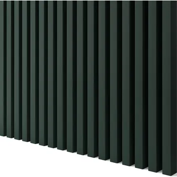 Obklad Lamela široká, 3x4x275 cm, tmavě zelená