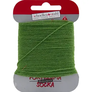 Příze Ponožková látací příze Fortissima 1006 Trávová (Schoeller Stahl Fortissima Beilaufgarn 1006 Gras 2-ply)