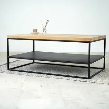 Konferenční stolek Konferenční stůl Hollan s dubovým masivem