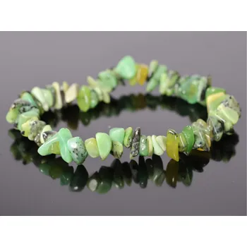 Náramek Magieprirody.cz Náramek Chryzopras tromlovaný #298 - z přírodních kamenů