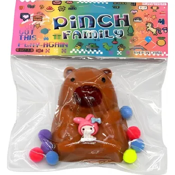 Mochi taba squishy - Kapybara (náhodný motiv)