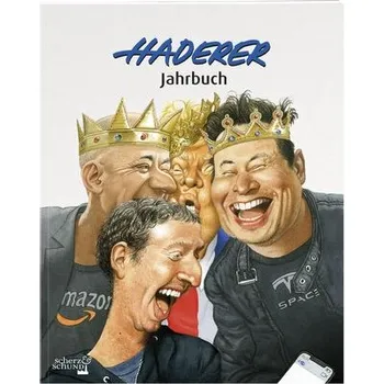 Komiks pro dospělé Haderer Jahrbuch - Haderer, Gerhard [DE] (2025, Brožovaná, Scherz & Schund Fabrik)