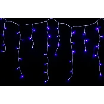 Vánoční dekorace Venkovní vánoční LED závěs - modrá až 630 diod Osvětlení: Řetěz 20m - 630 led diod